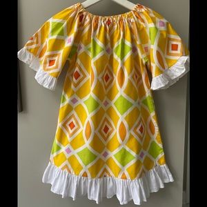 Hannah Kate Ruffle trim dress